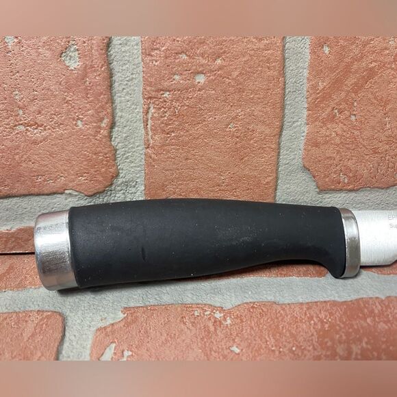 Hampton Forge Epicure 6” Boning Knife Black Soft Grip Handles Superior Steel EUC - Picture 7 of 11